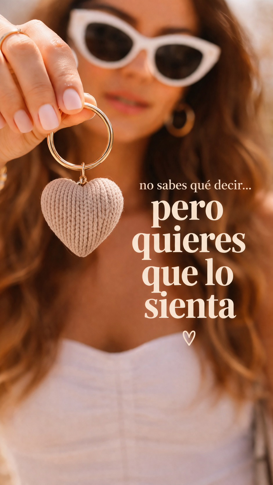 Soft Love Keychain – Minimalist Heart Keychain for Bags & Keys