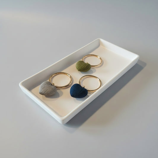 Soft Love Keychain – Minimalist Heart Keychain for Bags & Keys