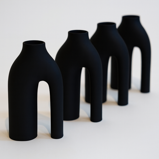 Minimalist Decorative Piece with a Sculptural Design
